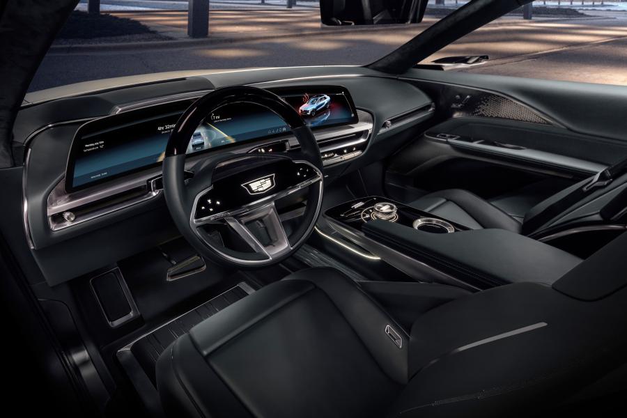 Интерьер Cadillac Lyriq Show Car 2020 года  (фото 11 из 28)